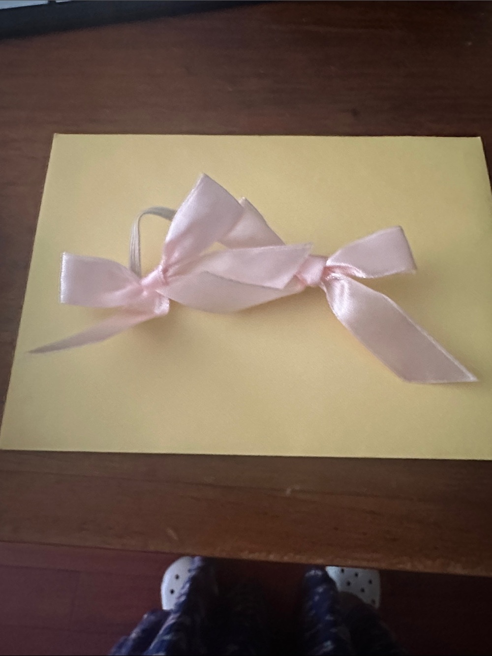 Build-A-Bear Pink Satin Bow Hair Accessory
